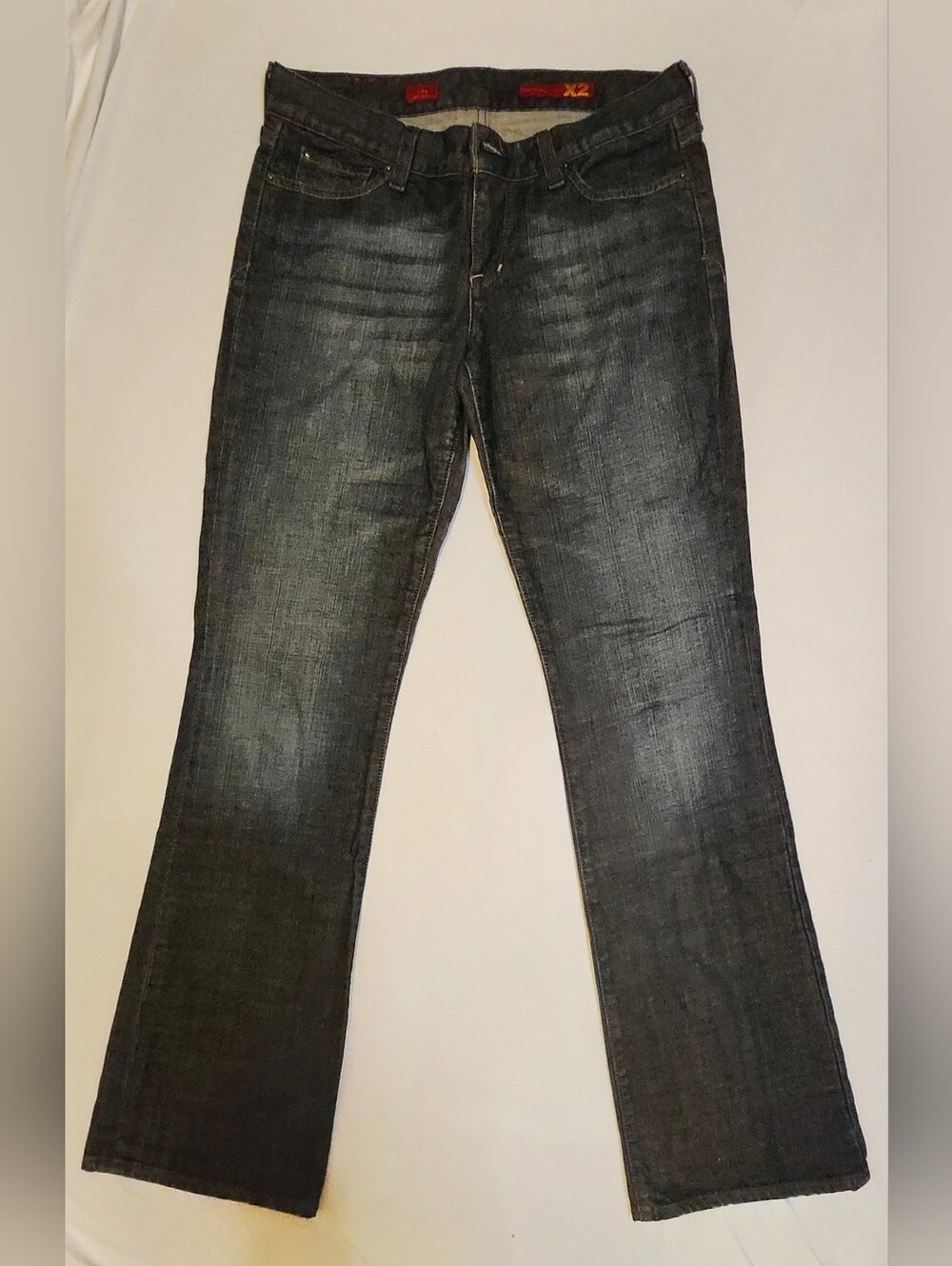 X2 Women's Dark Gray Bootcut Jeans Size 8L